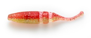 Эластичные приманки фирмы lake fork. Расцветка RED/CHART w/SILVER FLAKE